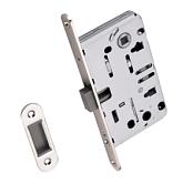 Врезной замок Archie LM 5212 OL N сантехнический (никель) с магнитной защелкой